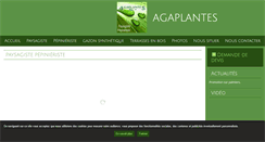 Desktop Screenshot of agaplantes34.com